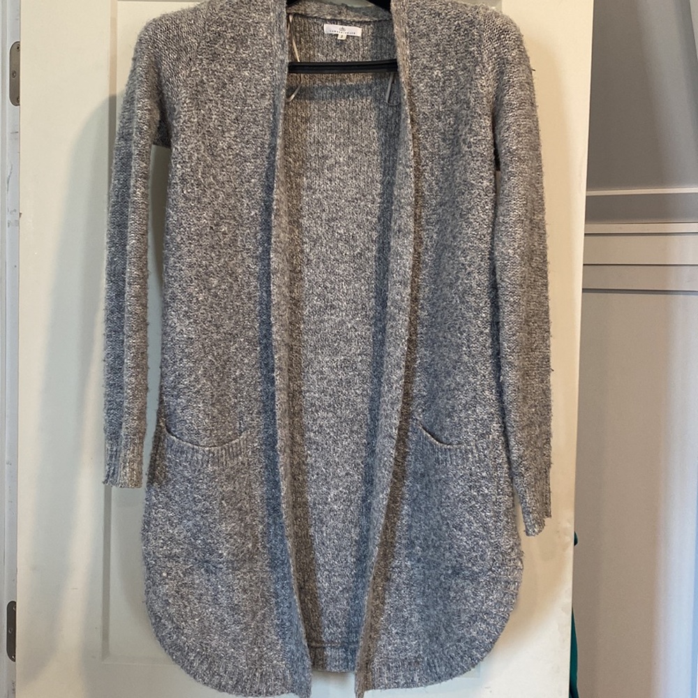RW&Co light grey cardigan size small